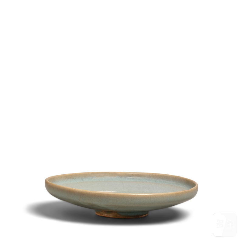 北宋 鈞窯天藍釉小盤 | A SMALL SKY-BLUE-GLAZED JUN DISH - 图2